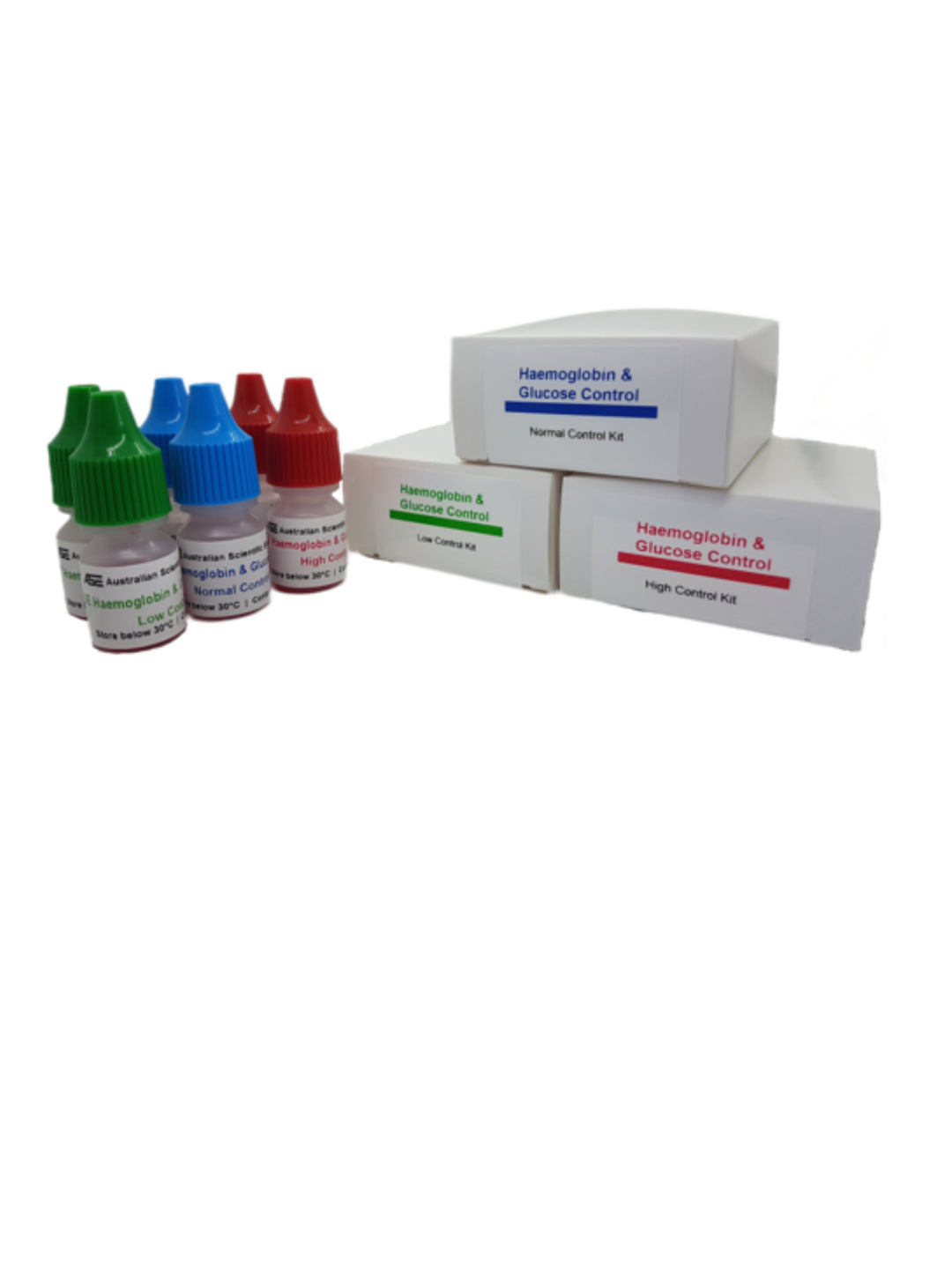 Hb & Glucose Ctrl HIGH 2x3ml (Hb801 Model). Order code 98.3.3