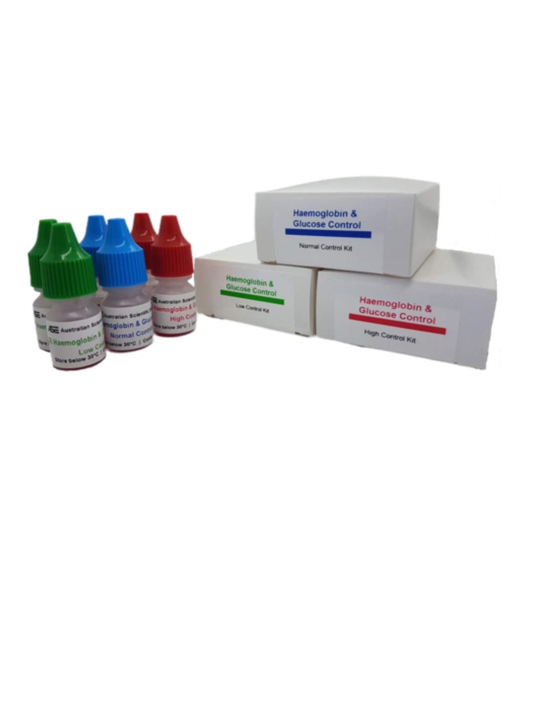 Hb & Glucose Ctrl LOW 2x3ml (Hb801 Model). Order code 98.1.3