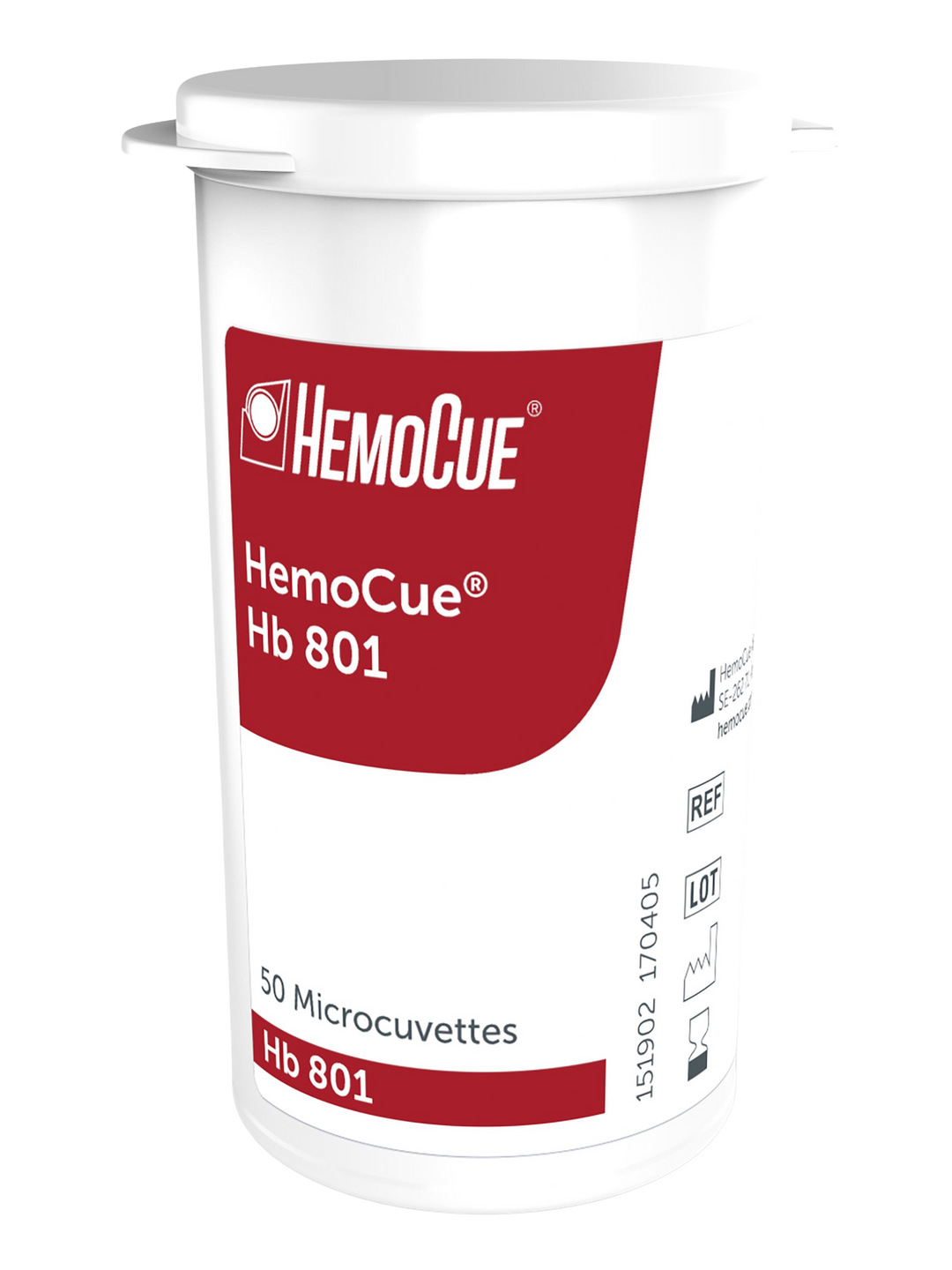 HemoCue<sup>®</sup> Hb 801 Microcuvettes (4x50, vial/canister)