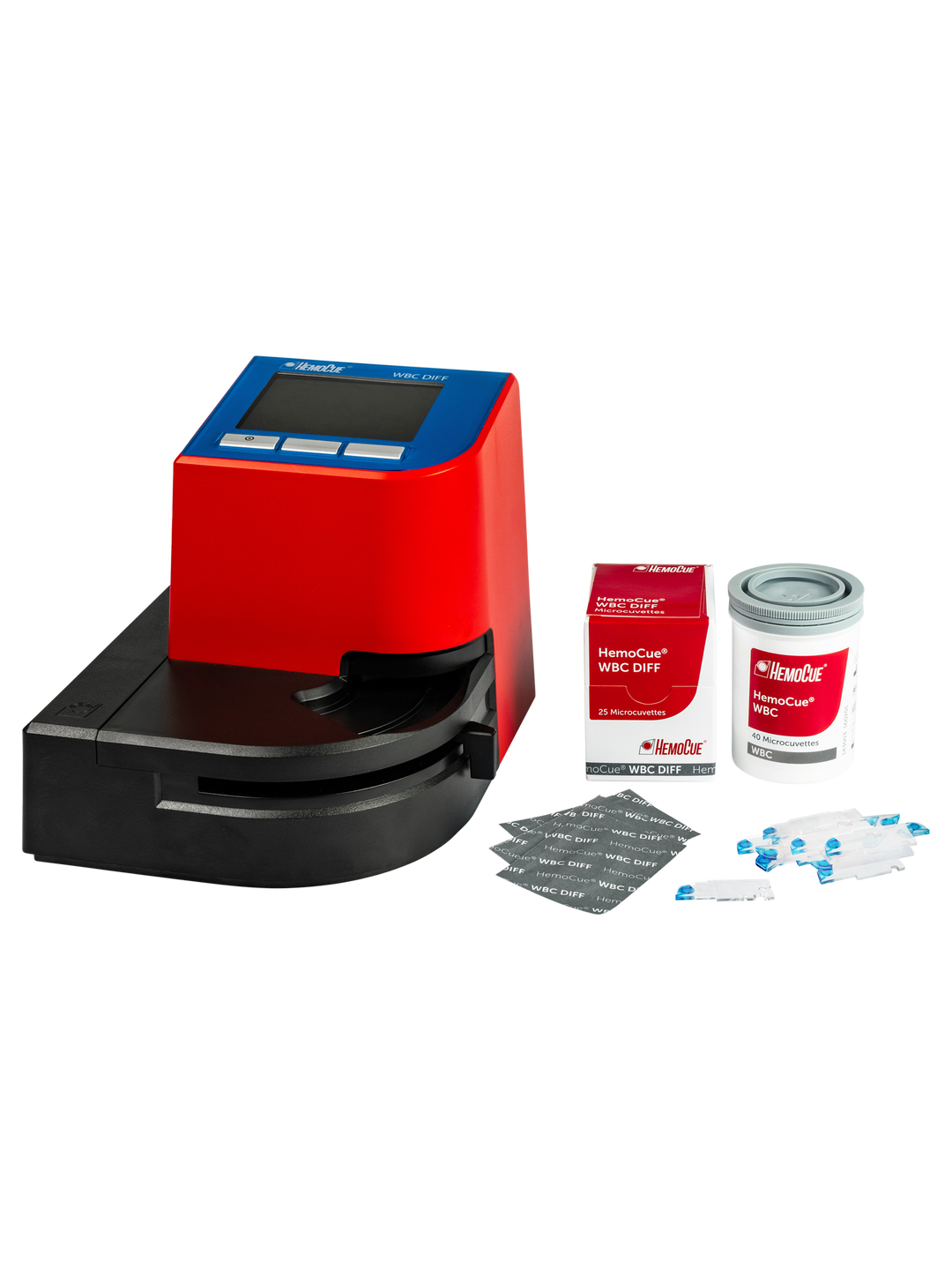 HemoCue<sup>®</sup> WBC DIFF Analyzer (x10⁹/L). Order code 123517